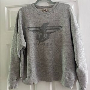 Vintage Lee Gray 'Air-Gear' Graphic Crewneck Sweatshirt